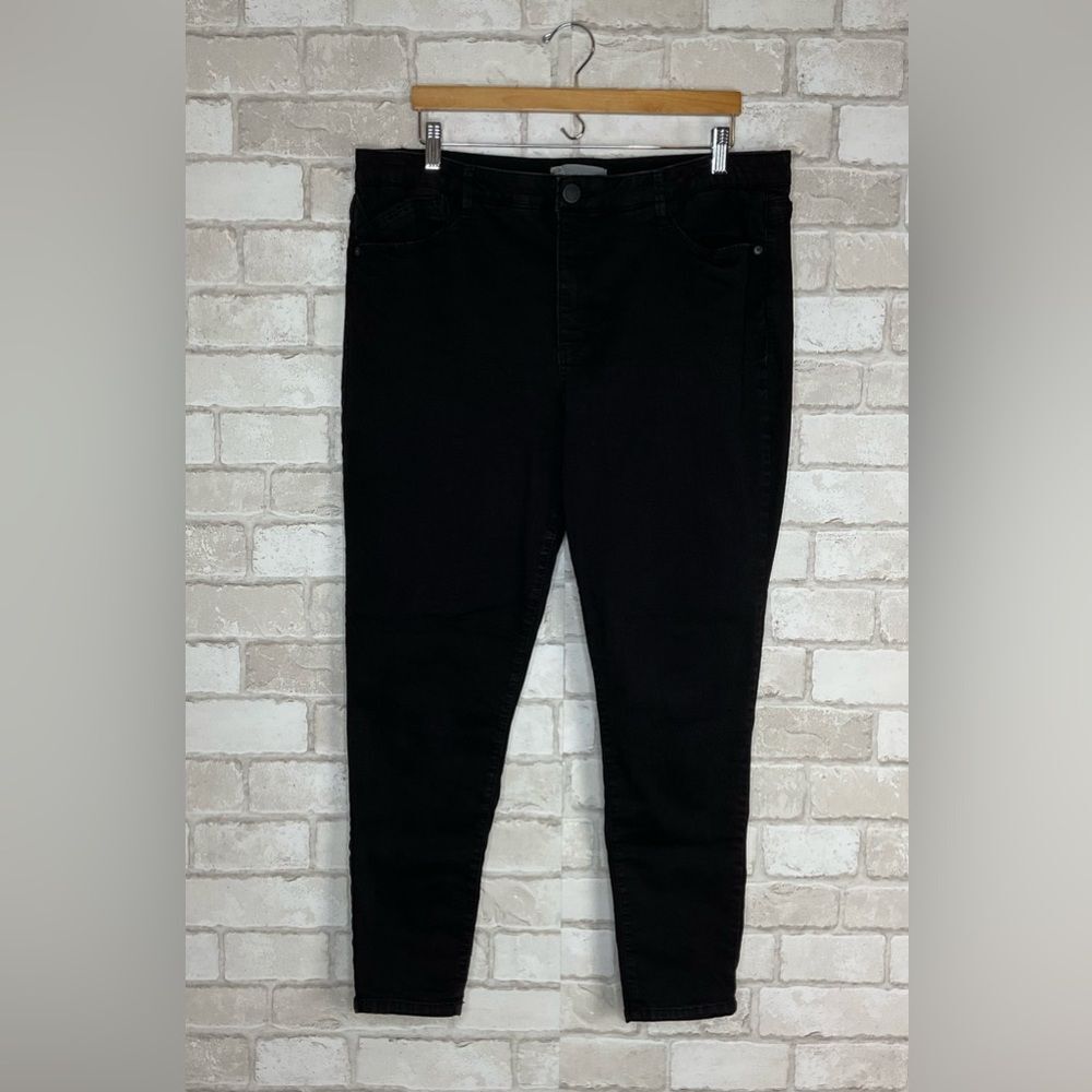 Wit & Wisdom Black Skinny Jeans Size 18